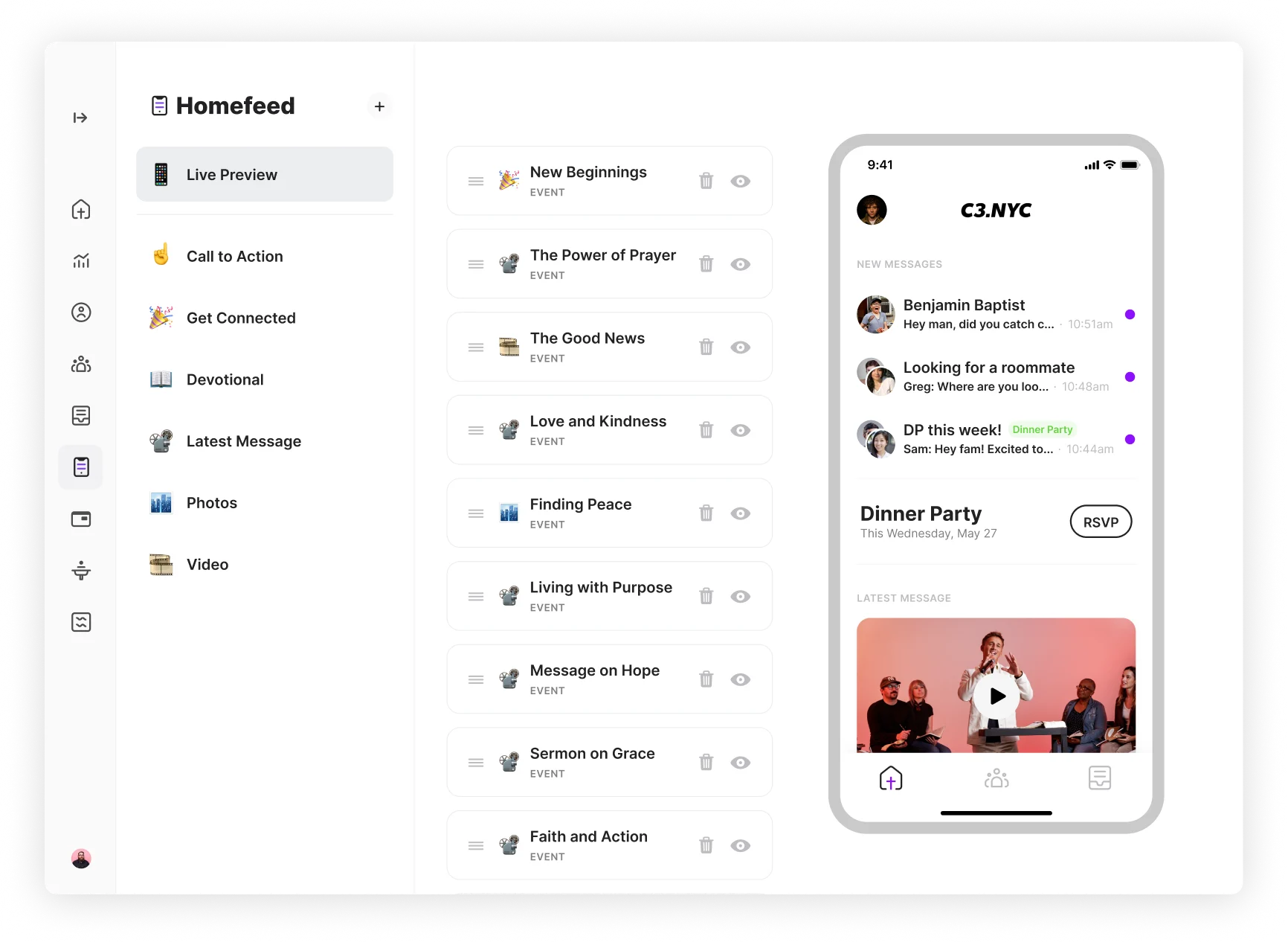 Dashboard view 1